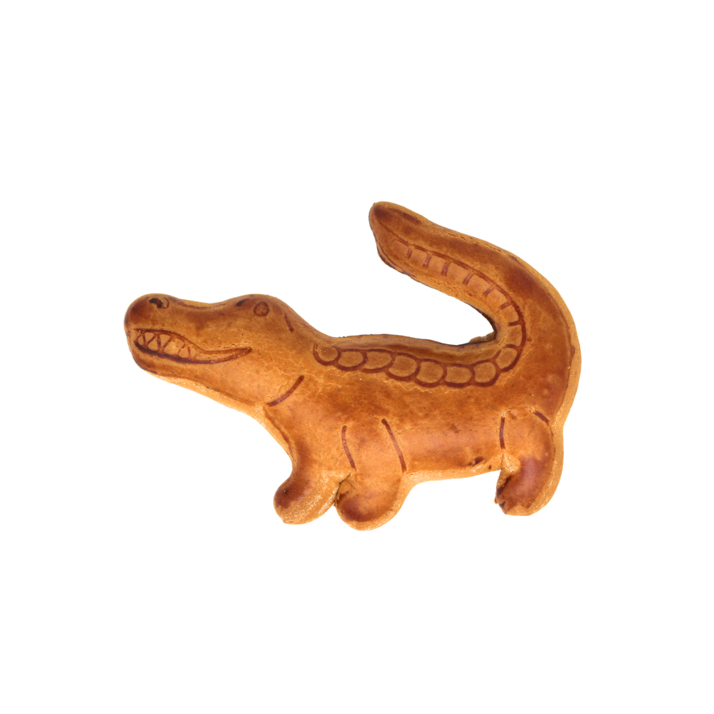 Figurine Crocodile en pain d'épices