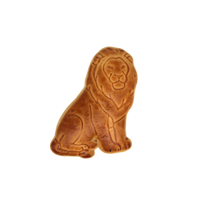 Figurine Lion en pain d'épices