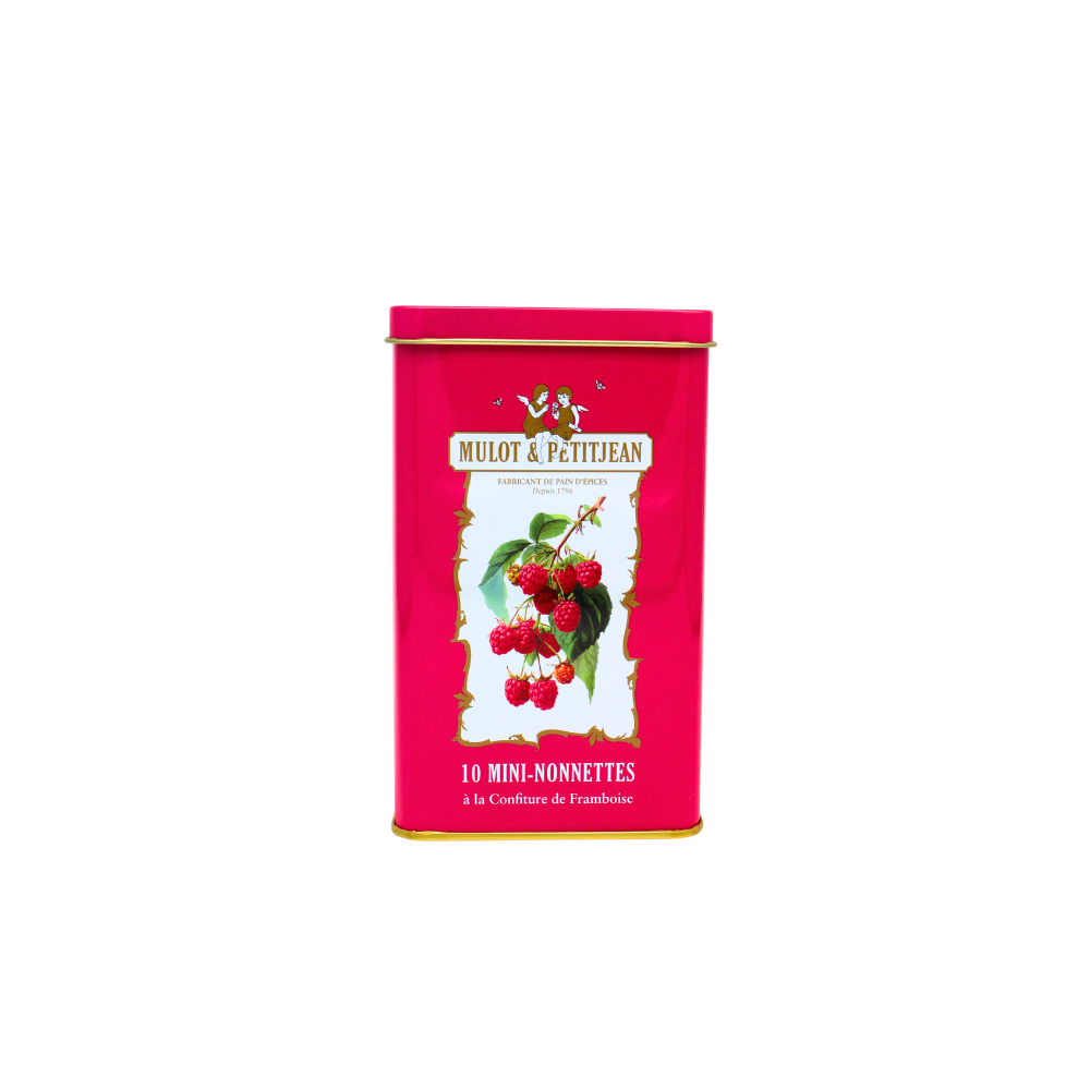Boîte collector mini nonnettes à la framboise