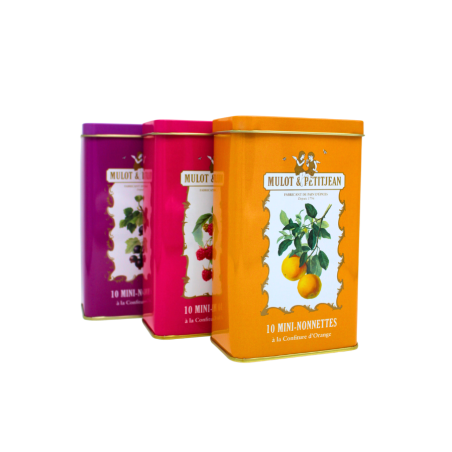 Collector box - Mini nonnettes with raspberry filling