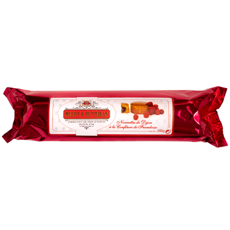 Roll of 6 Nonnettes of Dijon with raspberry