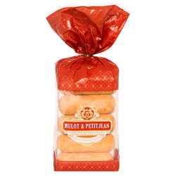 25 Glacés Minces Dorés en sac