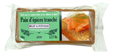 Pain d'épices spécial toast à l'aneth