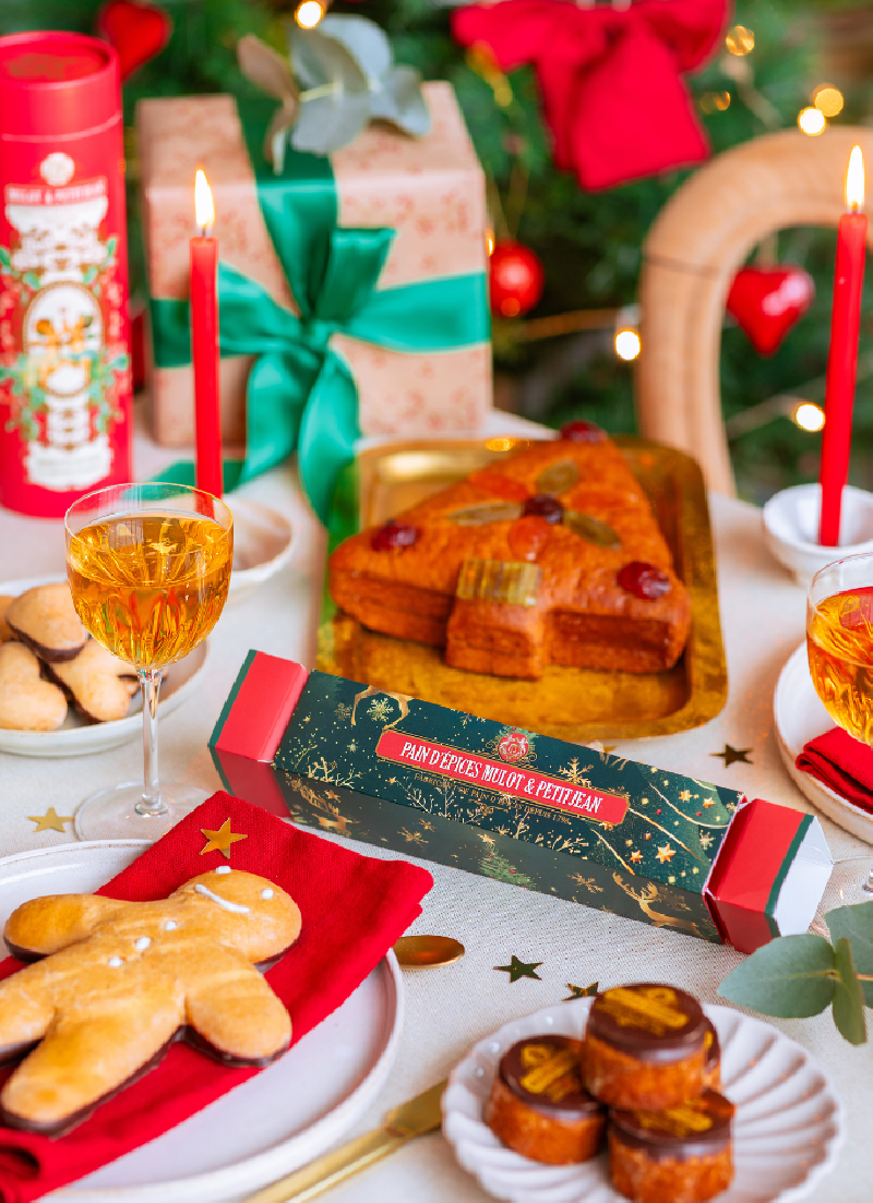 Cracker de Noël avec rouleau de 5 mini-nonnettes