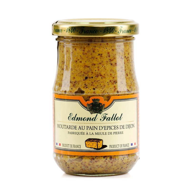 Moutarde au pain d'épices de Dijon Fallot