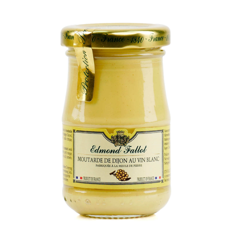 Moutarde de Dijon au vin blanc Fallot 105g