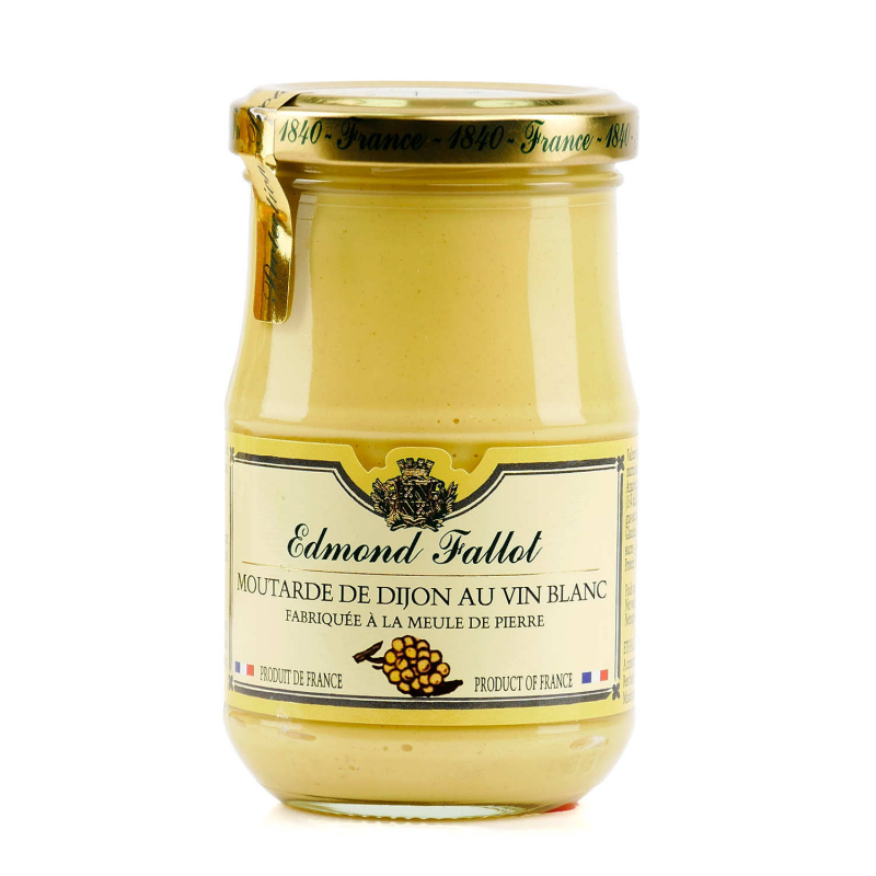 Moutarde de Dijon au vin blanc Fallot 210g