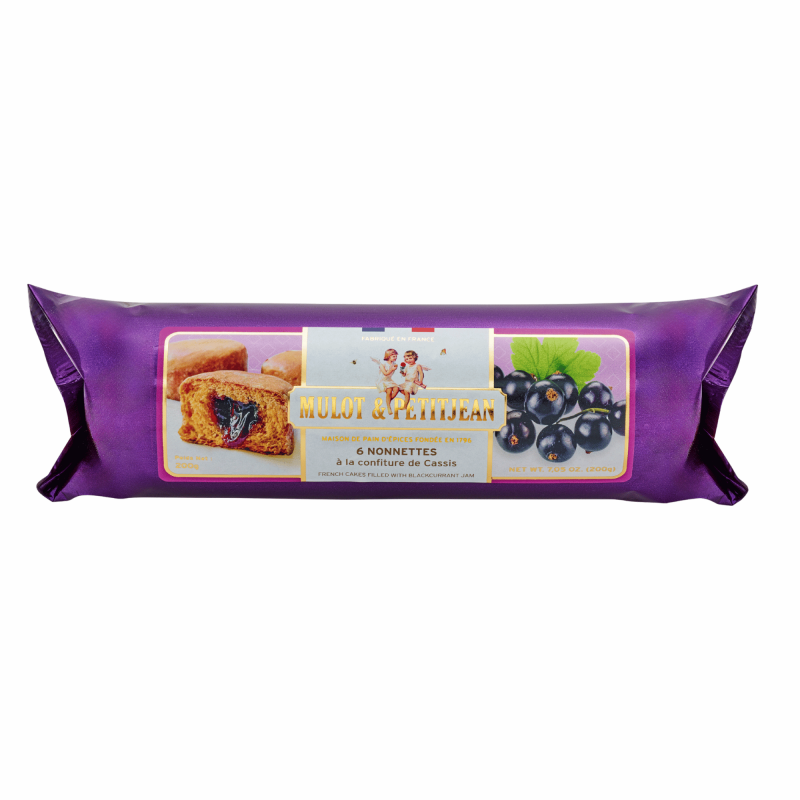 Nonnettes with blackcurrant filling
