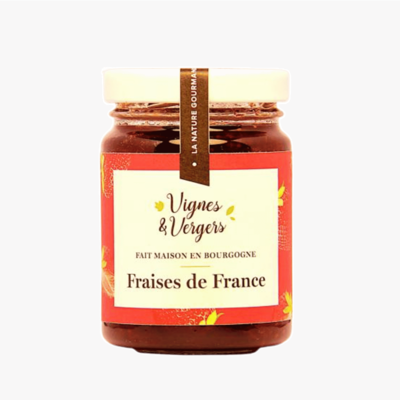 Confiture Fraises de France Vignes & Vergers
