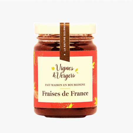 Confiture Fraises de France Vignes & Vergers