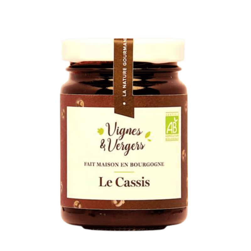 Confiture Cassis 110g Vignes & Vergers