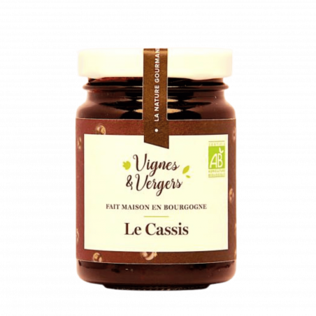 Confiture Cassis 110g Vignes & Vergers