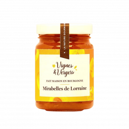Confiture Mirabelles de Lorraine Vignes & Vergers