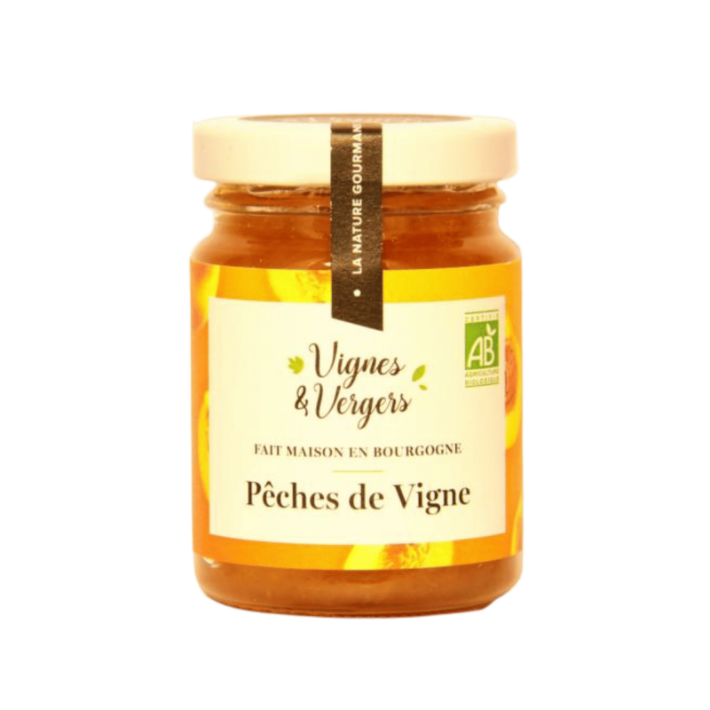 Confiture Pêches de Vigne Vignes & Vergers