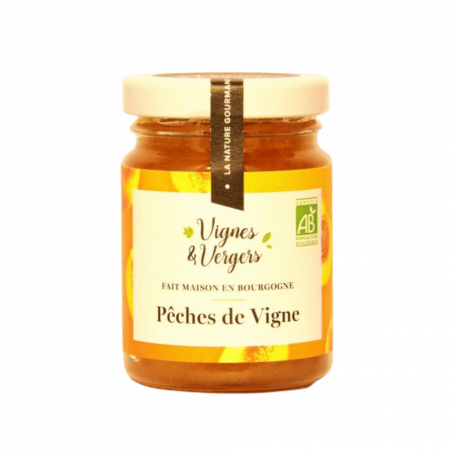 Confiture Pêches de Vigne Vignes & Vergers