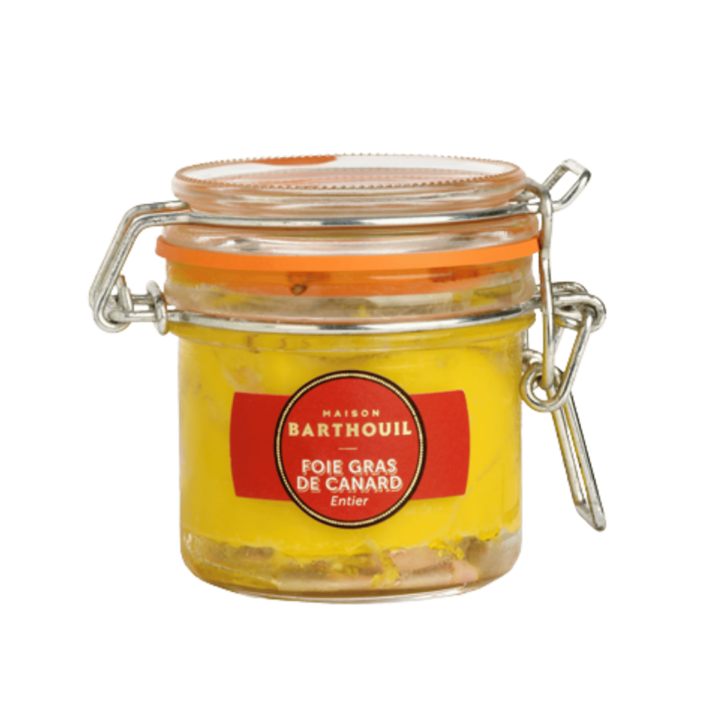Foie gras de canard entier 180g Barthouil