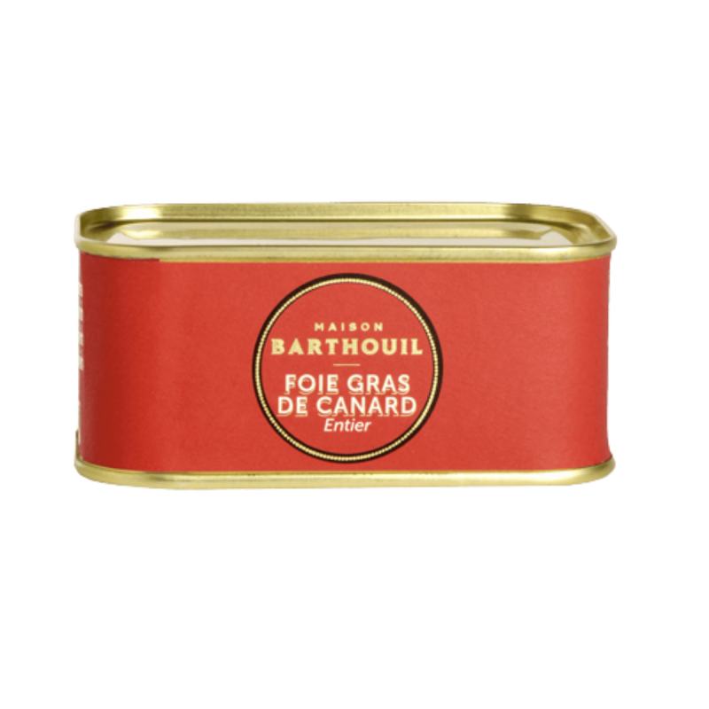 Foie gras de canard entier 130g Barthouil