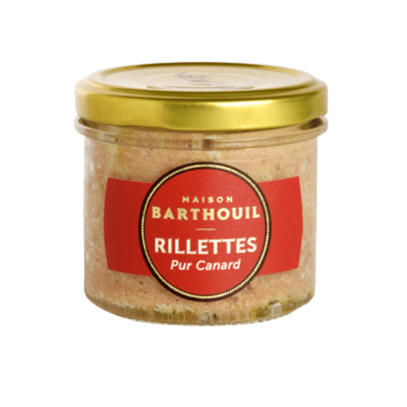 Rillettes Pur Canard verrine 100g Barthouil