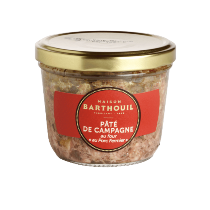 Pâté de Campagne au Porc Fermier 190g Barthouil