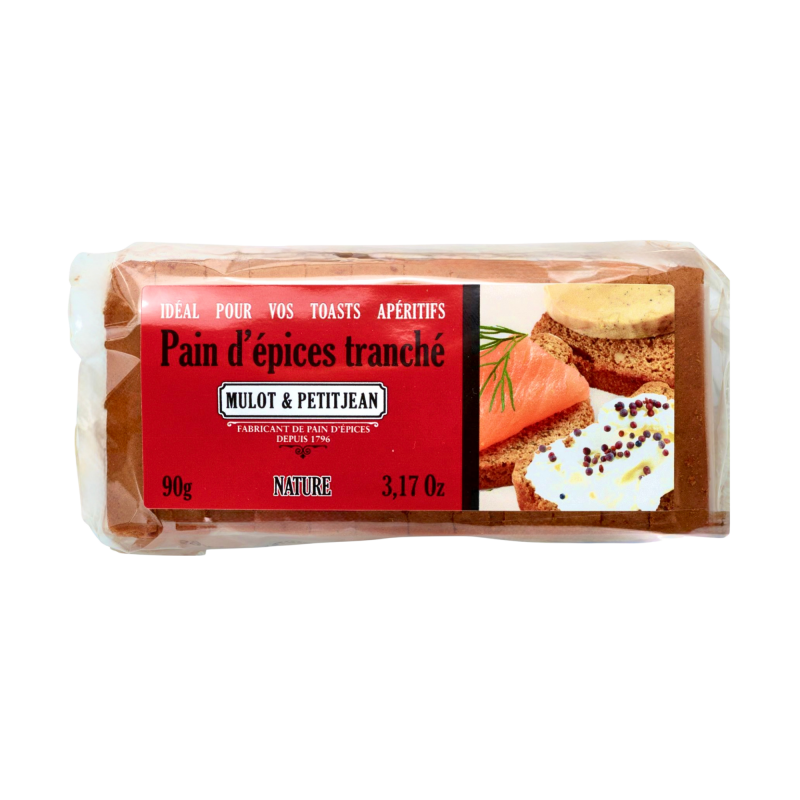 Pain d'épices Spécial Toast Nature 90g