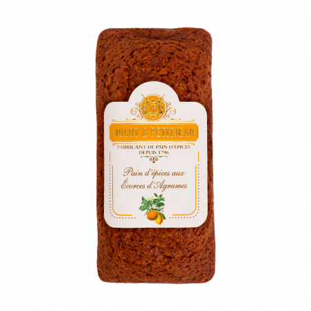 Pain d'épices écorces d'agrumes