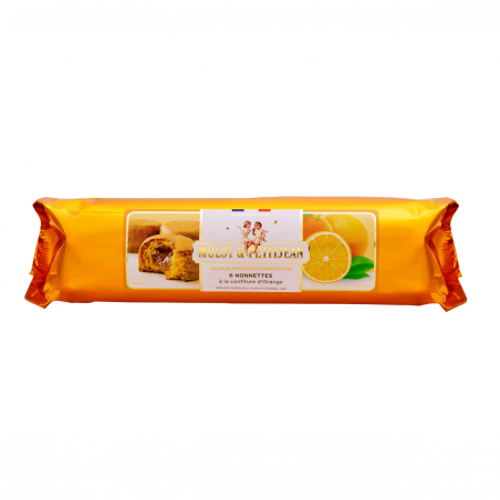 Rouleau de 6 nonnettes à l'orange