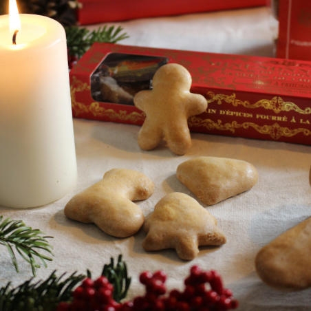 Sachet de figurines de Noël 65g