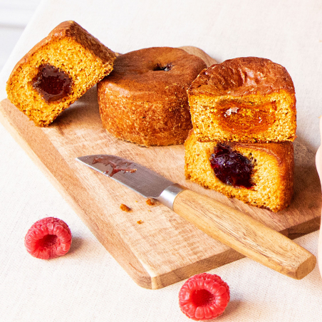 Mini nonnettes à la framboise