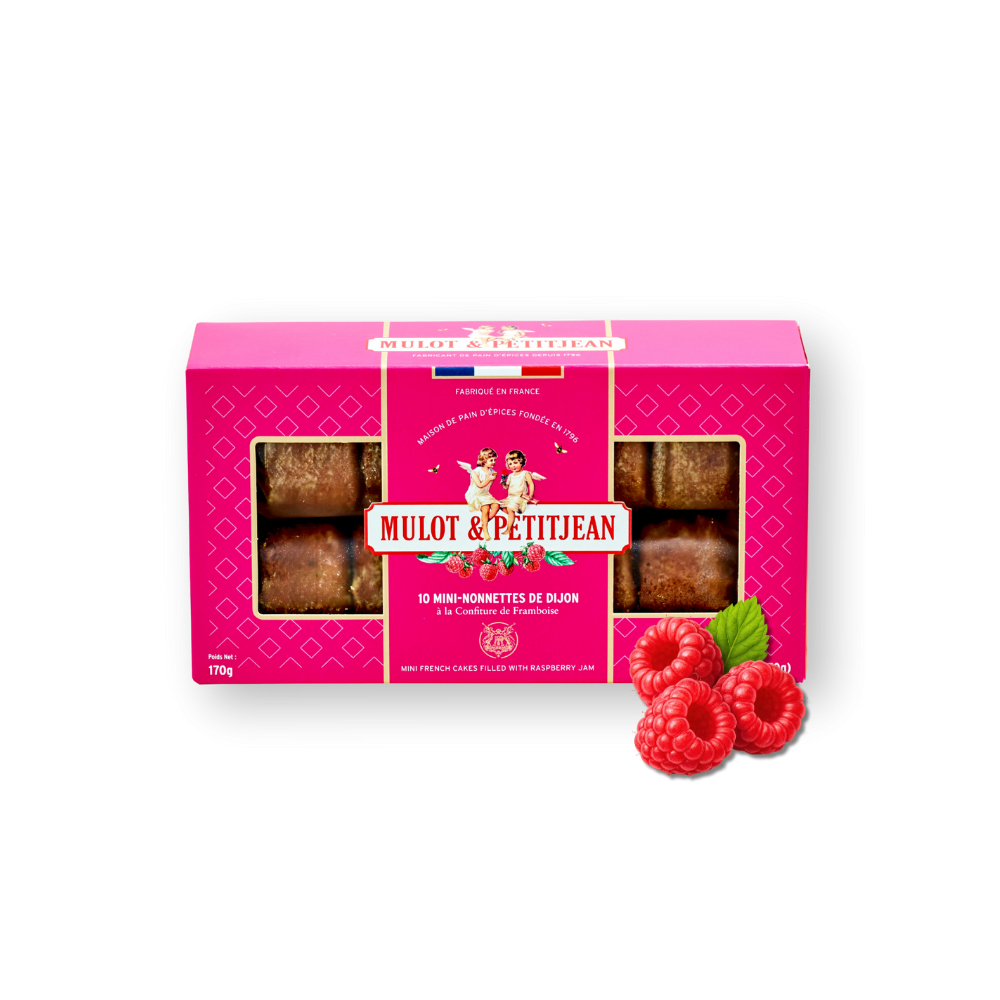 10 Rasperry mini nonnettes