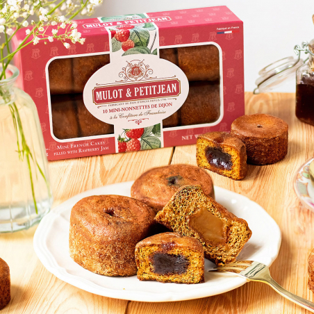 10 Rasperry mini nonnettes