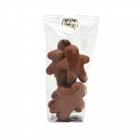 Bonhomme enrobé de chocola