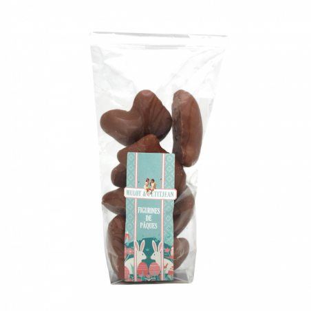 Figurines de Pâques chocolat au lait