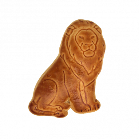 Figurine Lion en pain d'épices